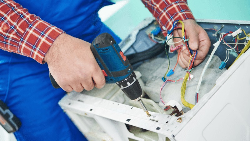Gebze Gorenje Gorenje çamaşır makinesi kart tamiri – Su almama arızası orijinal parça ile giderildi. - Teknik servis örneği